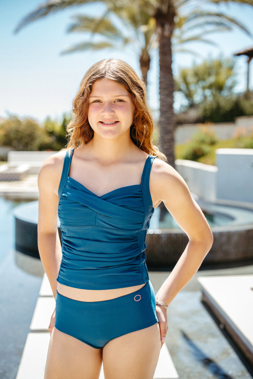 Coastline Tankini Top - Coral Rush *Pre-Order*